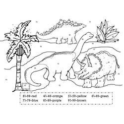 Malvorlage: magische Färbung (lehrreich) #126297 - Kostenlose Malvorlagen zum Ausdrucken