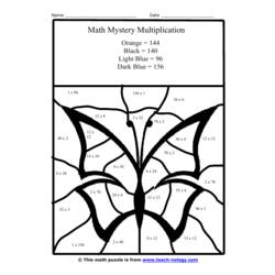 Malvorlage: magische Färbung (lehrreich) #126351 - Kostenlose Malvorlagen zum Ausdrucken