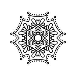Malvorlage: Blumen-Mandalas (Mandalas) #117161 - Kostenlose Malvorlagen zum Ausdrucken