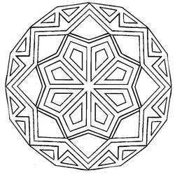 Malvorlage: Mandalas für Kinder (Mandalas) #124112 - Kostenlose Malvorlagen zum Ausdrucken