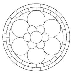 Malvorlage: Mandalas für Kinder (Mandalas) #124345 - Kostenlose Malvorlagen zum Ausdrucken