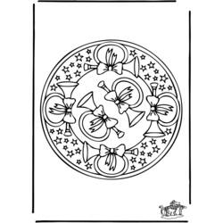 Malvorlage: Mandalas für Kinder (Mandalas) #124380 - Kostenlose Malvorlagen zum Ausdrucken