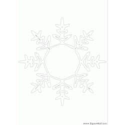 Malvorlage: Schneeflocken-Mandalas (Mandalas) #117703 - Kostenlose Malvorlagen zum Ausdrucken