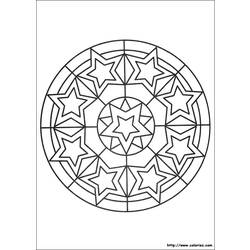 Malvorlage: Stern Mandalas (Mandalas) #117964 - Kostenlose Malvorlagen zum Ausdrucken