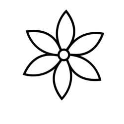 Zeichnungen zum Ausmalen: Blumen - Kostenlose Malvorlagen zum Ausdrucken
