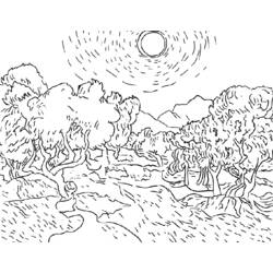 Malvorlage: Landschaft (Natur und Jahreszeiten) #165472 - Kostenlose Malvorlagen zum Ausdrucken