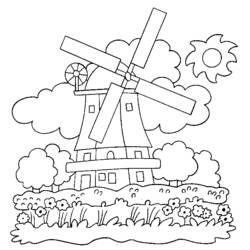 Malvorlage: Landschaft (Natur und Jahreszeiten) #165474 - Kostenlose Malvorlagen zum Ausdrucken