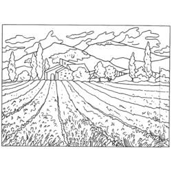 Malvorlage: Landschaft (Natur und Jahreszeiten) #165507 - Kostenlose Malvorlagen zum Ausdrucken