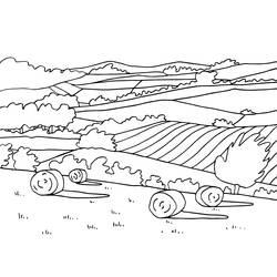 Malvorlage: Landschaft (Natur und Jahreszeiten) #165520 - Kostenlose Malvorlagen zum Ausdrucken