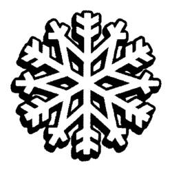 Malvorlage: Schneeflocke (Natur und Jahreszeiten) #160466 - Kostenlose Malvorlagen zum Ausdrucken