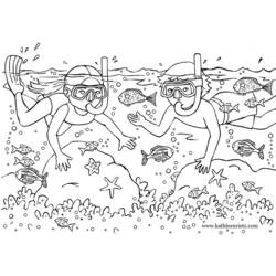 Malvorlage: Sommer (Natur und Jahreszeiten) #165129 - Kostenlose Malvorlagen zum Ausdrucken