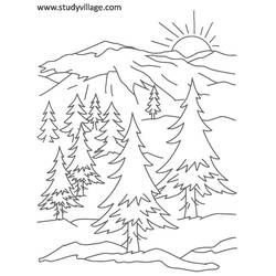 Malvorlage: Sommer (Natur und Jahreszeiten) #165285 - Kostenlose Malvorlagen zum Ausdrucken