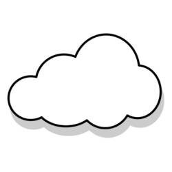 Malvorlage: Wolke (Natur und Jahreszeiten) #157306 - Kostenlose Malvorlagen zum Ausdrucken