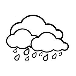 Malvorlage: Wolke (Natur und Jahreszeiten) #157311 - Kostenlose Malvorlagen zum Ausdrucken
