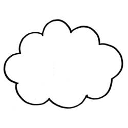 Malvorlage: Wolke (Natur und Jahreszeiten) #157313 - Kostenlose Malvorlagen zum Ausdrucken