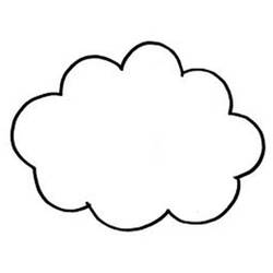 Malvorlage: Wolke (Natur und Jahreszeiten) #157320 - Kostenlose Malvorlagen zum Ausdrucken