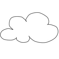 Malvorlage: Wolke (Natur und Jahreszeiten) #157327 - Kostenlose Malvorlagen zum Ausdrucken