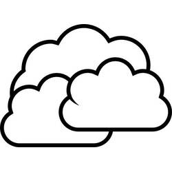 Malvorlage: Wolke (Natur und Jahreszeiten) #157334 - Kostenlose Malvorlagen zum Ausdrucken