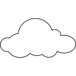 Malvorlage: Wolke (Natur und Jahreszeiten) #157342 - Kostenlose Malvorlagen zum Ausdrucken