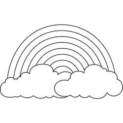 Malvorlage: Wolke (Natur und Jahreszeiten) #157440 - Kostenlose Malvorlagen zum Ausdrucken