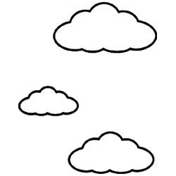 Malvorlage: Wolke (Natur und Jahreszeiten) #157462 - Kostenlose Malvorlagen zum Ausdrucken