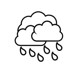 Malvorlage: Wolke (Natur und Jahreszeiten) #157463 - Kostenlose Malvorlagen zum Ausdrucken