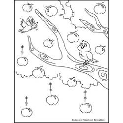 Malvorlage: Apfelbaum (Natur) #163746 - Kostenlose Malvorlagen zum Ausdrucken