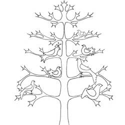 Malvorlage: BAUM (Natur) #154710 - Kostenlose Malvorlagen zum Ausdrucken