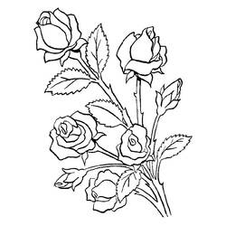 Malvorlage: Blumen (Natur) #154976 - Kostenlose Malvorlagen zum Ausdrucken