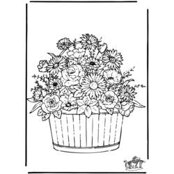 Malvorlage: Blumen (Natur) #155120 - Kostenlose Malvorlagen zum Ausdrucken