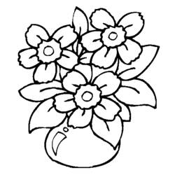 Malvorlage: Blumen (Natur) #155122 - Kostenlose Malvorlagen zum Ausdrucken