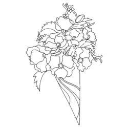 Malvorlage: Blumenstrauß (Natur) #160878 - Kostenlose Malvorlagen zum Ausdrucken