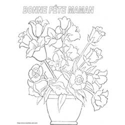Malvorlage: Blumenstrauß (Natur) #160884 - Kostenlose Malvorlagen zum Ausdrucken