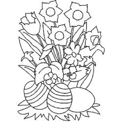 Malvorlage: Blumenstrauß (Natur) #160952 - Kostenlose Malvorlagen zum Ausdrucken