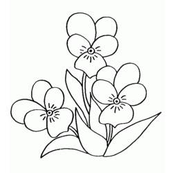 Malvorlage: Blumenstrauß (Natur) #161093 - Kostenlose Malvorlagen zum Ausdrucken
