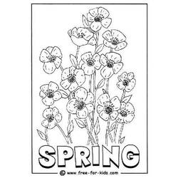 Malvorlage: Frühling (Natur) #165030 - Kostenlose Malvorlagen zum Ausdrucken