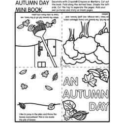 Malvorlage: Herbstsaison (Natur) #164057 - Kostenlose Malvorlagen zum Ausdrucken