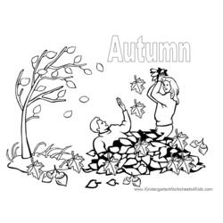 Malvorlage: Herbstsaison (Natur) #164074 - Kostenlose Malvorlagen zum Ausdrucken