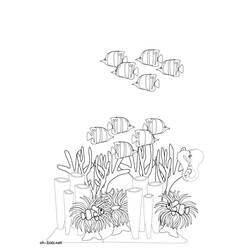 Malvorlage: Koralle (Natur) #162784 - Kostenlose Malvorlagen zum Ausdrucken