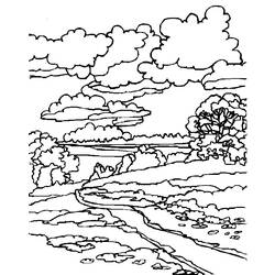 Malvorlage: Landschaft (Natur) #165794 - Kostenlose Malvorlagen zum Ausdrucken