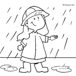 Malvorlage: Regen (Natur) #158214 - Kostenlose Malvorlagen zum Ausdrucken