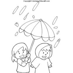 Malvorlage: Regen (Natur) #158328 - Kostenlose Malvorlagen zum Ausdrucken