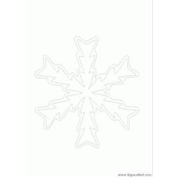 Malvorlage: Schneeflocke (Natur) #160498 - Kostenlose Malvorlagen zum Ausdrucken