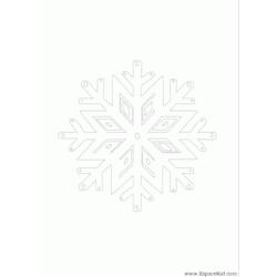 Malvorlage: Schneeflocke (Natur) #160625 - Kostenlose Malvorlagen zum Ausdrucken