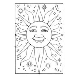 Malvorlage: Sonne (Natur) #157931 - Kostenlose Malvorlagen zum Ausdrucken