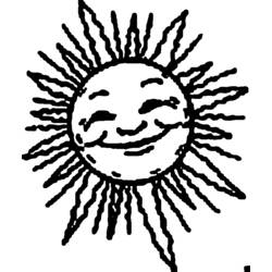 Malvorlage: Sonne (Natur) #158003 - Kostenlose Malvorlagen zum Ausdrucken