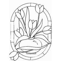 Malvorlage: Tulpe (Natur) #161663 - Kostenlose Malvorlagen zum Ausdrucken