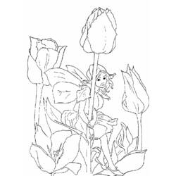 Malvorlage: Tulpe (Natur) #161716 - Kostenlose Malvorlagen zum Ausdrucken