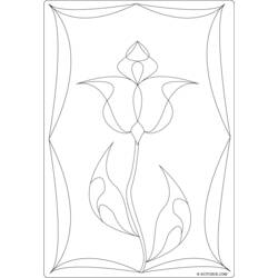 Malvorlage: Tulpe (Natur) #161735 - Kostenlose Malvorlagen zum Ausdrucken