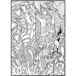 Malvorlage: Wald (Natur) #157017 - Kostenlose Malvorlagen zum Ausdrucken